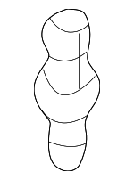 5TA955873 - Wiper &amp; Washer: Windshield Washer Hose Connector for Audi Image