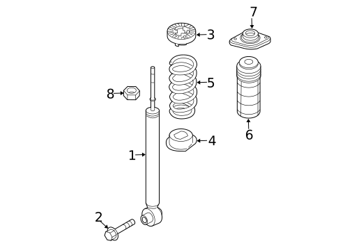Shocks & Components for 2017 Nissan Pathfinder #0
