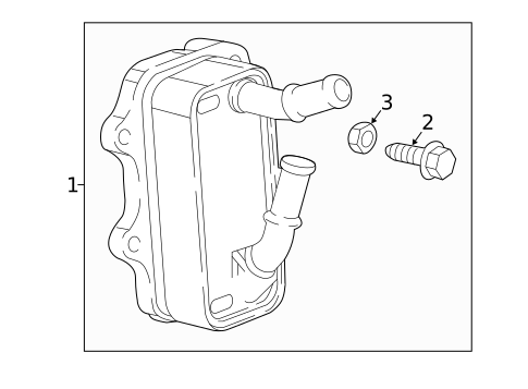 Oil Cooler for 2019 Buick Regal Sportback #0