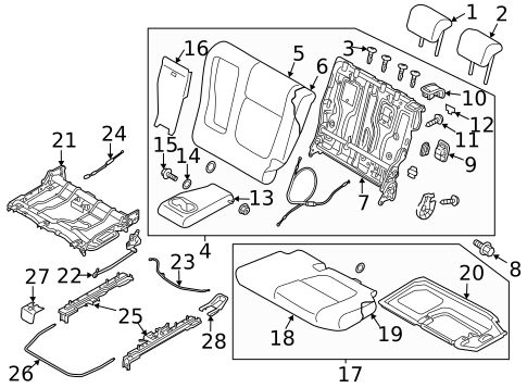 Second Row Seats for 2014 Mitsubishi Outlander #0