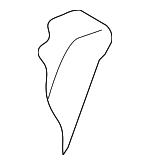 6902B481 - Body: Seat Back Pad for Mitsubishi: Outlander, Outlander PHEV Image