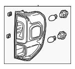 33500T6ZA03 - Electrical: Tail Lamp Assembly for Honda: Ridgeline Image