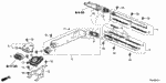1J62058GA00 - Electrical/Exhaust/Heater/Fuel: JOINT, FAN IN. for Acura Image