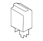 95861500801 - Electrical: Relay for Porsche: 718 Boxster, 718 Cayman, 718 Spyder, 911, Boxster, Cayenne, Cayman, Macan, Panamera, Taycan Image