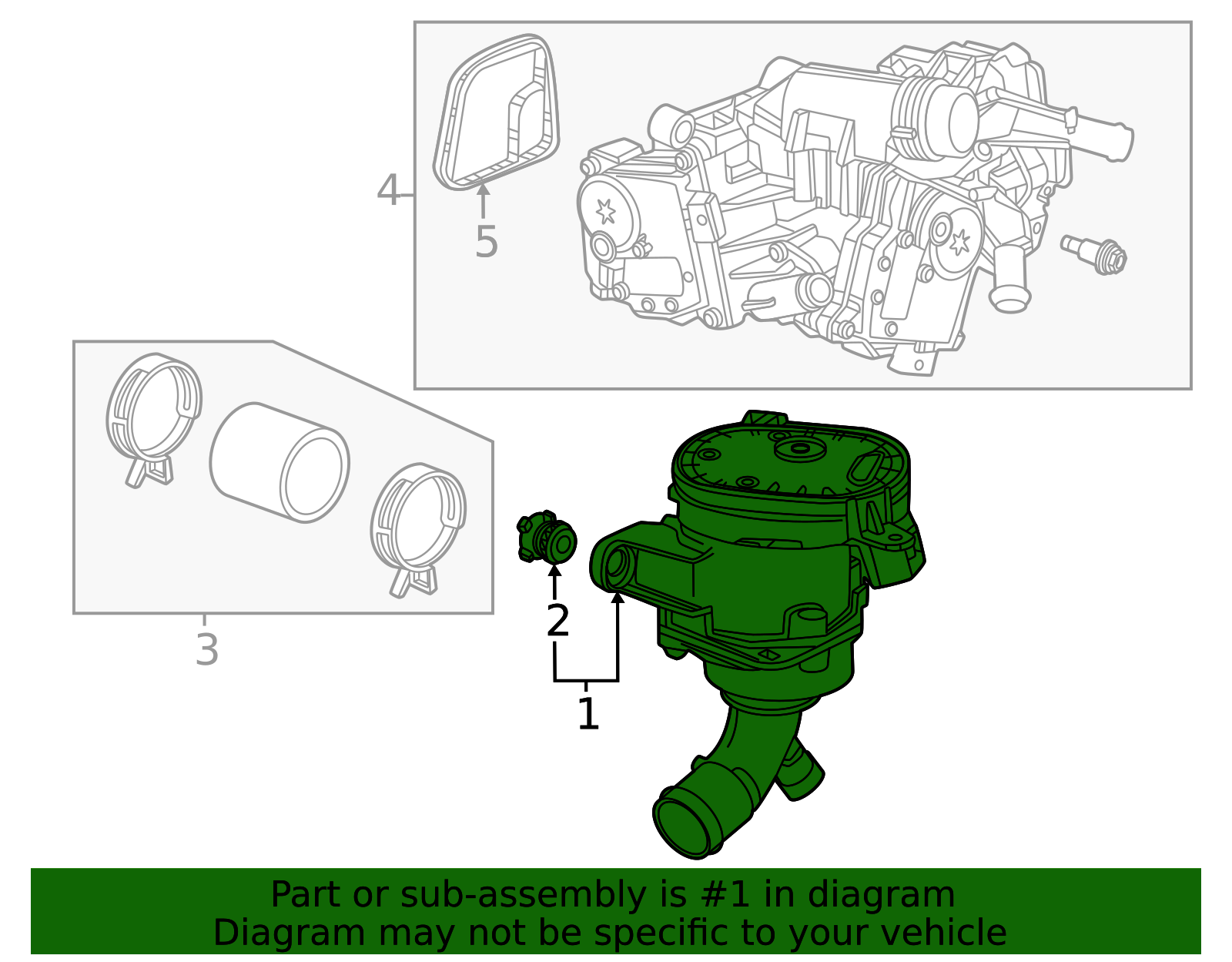 2024-2026 GM Water Pump 12736214 GM | GMPartsDirect.com