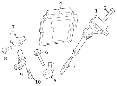 Powertrain Control for 2021 Land Rover Range Rover Sport #1