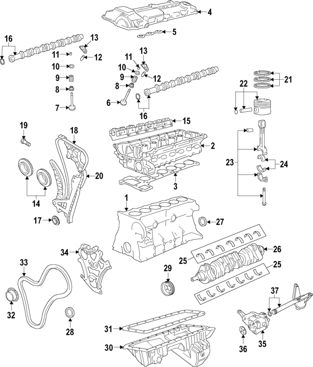 11127588249 - : Cylinder Head for BMW: 135i, 335d, 335i, 335i xDrive, 335is, 335xi, 535i, 535i GT, 535i xDrive, 535xi, 740i, X6, Z4 Image