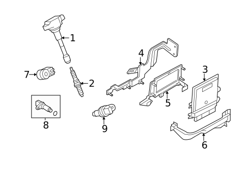 Control Modules for 2011 INFINITI M37 #0