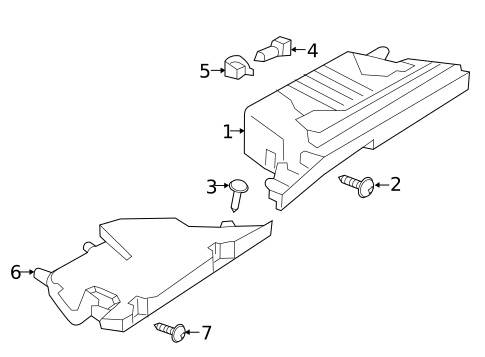 Glove Box for 2025 INFINITI QX50 #0