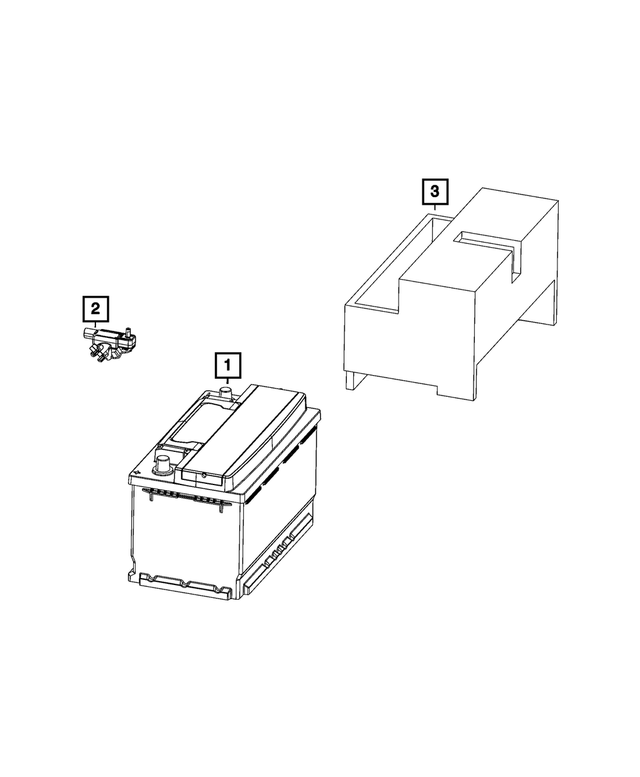 BA94R765AB - Electrical: Storage Battery for Mopar Image