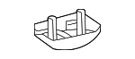 8E0857563AMG6 - Body: Hook Cap for Audi Image