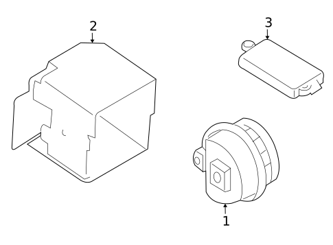 Anti-Theft Components for 2011 BMW Z4 #0