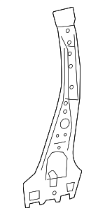 6130502110 - Body: Inner Center Pillar for Toyota: Corolla Image