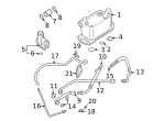 7119963200 - Cooling System: Outlet Pipe Gasket for BMW Image