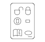 BAD500050 - : Warning Label for Land-Rover Image