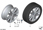 36116854559 - : Wheel, Alloy for BMW Image