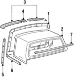 4296489 - Body: Frame for Chrysler: Executive Limousine, New Yorker Image