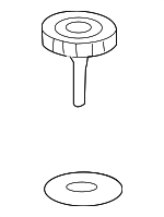 89047681 - Steering: Reservoir Cap for Cadillac: CTS, XLR | Chevrolet: Corvette Image