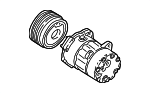 1H0820803DX - HVAC: Compressor for Volkswagen: Cabrio, Golf, Jetta, Passat, Rabbit Image