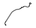 1H1820741B - HVAC: Hose Assembly for Volkswagen: Cabrio, Golf, Jetta Image