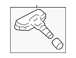 529332M000 - Electrical: TPMS Sensor for Hyundai: Accent, Genesis Coupe, Sonata Image