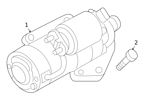 Starter for 2006 Mazda 5 #1
