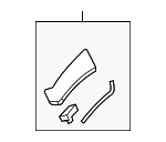2226803171 - Body: Trim Molding for Mercedes-Benz Image