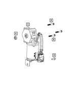 68089736AA - BW 44-46; Transfer Case: Shift Lever Seal for Ram: 1500, 1500 Classic, 2500, 3500 Image