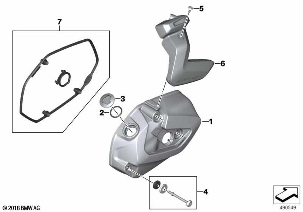 BMW Motorrad ポケットナイフ 11129899381 - Set Of Gaskets 2018-2025 BMW-Motorrad | BMW