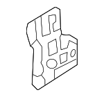 86862A5000 - Body: Deflector for Hyundai: Elantra GT Image