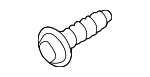 1249306257E - Body: Wheelhouse Liner Screw for Genesis: GV60, GV70, GV80, GV80 Coupe | Hyundai: Elantra, Elantra Coupe, Elantra GT, Ioniq, Palisade, Santa Fe, Santa Fe Sport, Santa Fe XL, Tucson Image