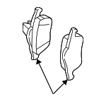 32373159 - : Brake Pads for Volvo Image