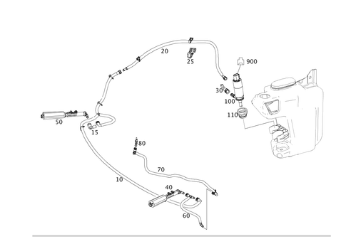 Headlamp Wiper/Washer for 2016 Mercedes-Benz SL63 AMG #0