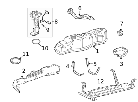 Hardware, Fasteners & Fittings for 2008 Ford F-150 #0