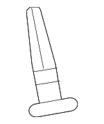 6786920070 - : Weatherstrip Clip for Lexus: RC F, RC200t, RC300, RC350 Image