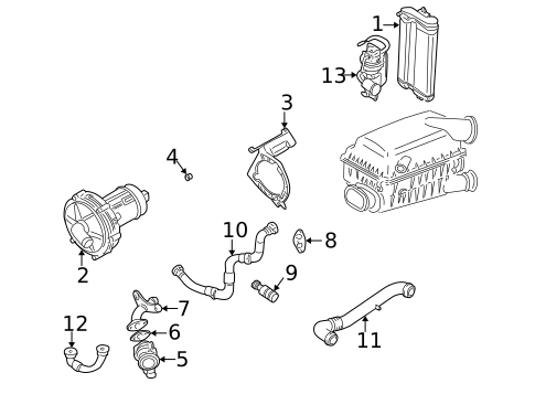 Emission Components for 2005 Volkswagen Golf #0