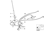 61126904061 - : Antenna Cable for BMW Image
