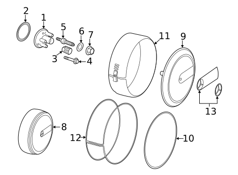 Carrier & Components for 2024 Mercedes-Benz G 550 #0