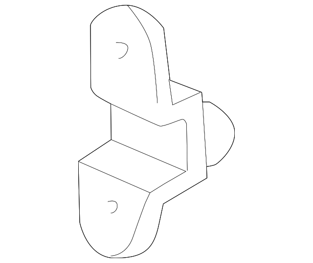1989-2000 GM Passenger Side Outer Tailgate Hinge 15603558 GM ...