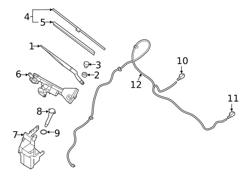 Wipers for 2021 Nissan Maxima #0