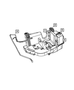 5152076AA - Wiper/Lock Cylinder and Keys: Washer, Windshield Pump for Dodge: Ram 3500 | Jeep: Wrangler Image
