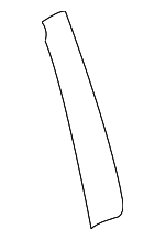 863632F001 - Body: Black Out Tape for Kia: Spectra, Spectra5 Image