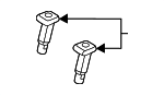KD45881G802 - Body: Headrest Guide for Mazda Image