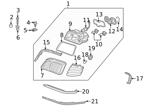 BULBS - CHASSIS for 1994 Mercedes-Benz C220 #0