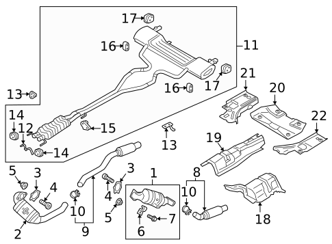 Exhaust Components for 2019 Lincoln Continental #0
