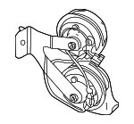 HRN22 - Electrical: Motorcraftâ„¢ Horn for Ford Image