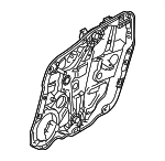 82481K2000 - Body: Window Regulator for Hyundai: Venue Image