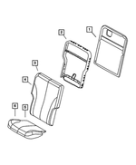 YM791DAAA - Interior Trim: Seat Back Panel, Left for Chrysler: Pacifica Image
