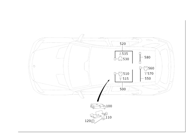 2118703885 - Special Equipment: Control Unit for Mercedes-Benz: GL320, GL550, ML320, ML350, ML450, ML500, ML550, ML63 AMG, R320, R350, R500 Image image
