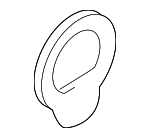 1Q0945191A - Electrical: Tail Lamp Assembly Gasket for Volkswagen: Eos Image